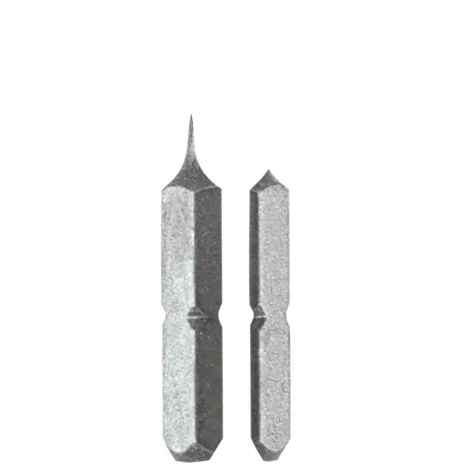 Extra Hard 1 In. Square insert bit, R0 point