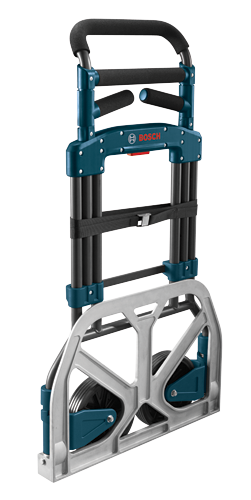 Bosch hand truck with logo.