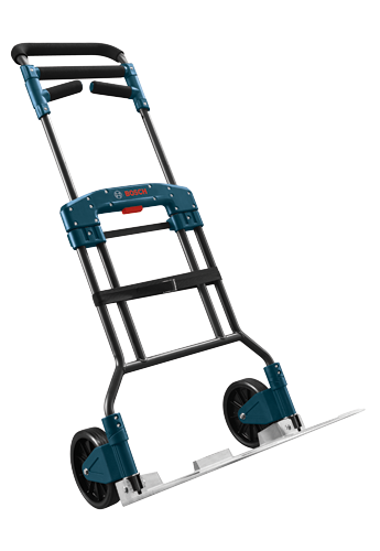 Bosch hand truck with the Bosch logo.