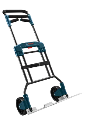 Bosch hand truck with the Bosch logo.