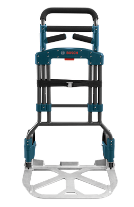 Bosch hand truck with blue and black accents and "BOSCH" logo.