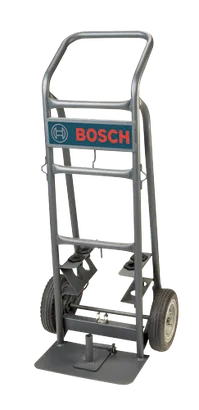 BOSCH hand truck with tires.