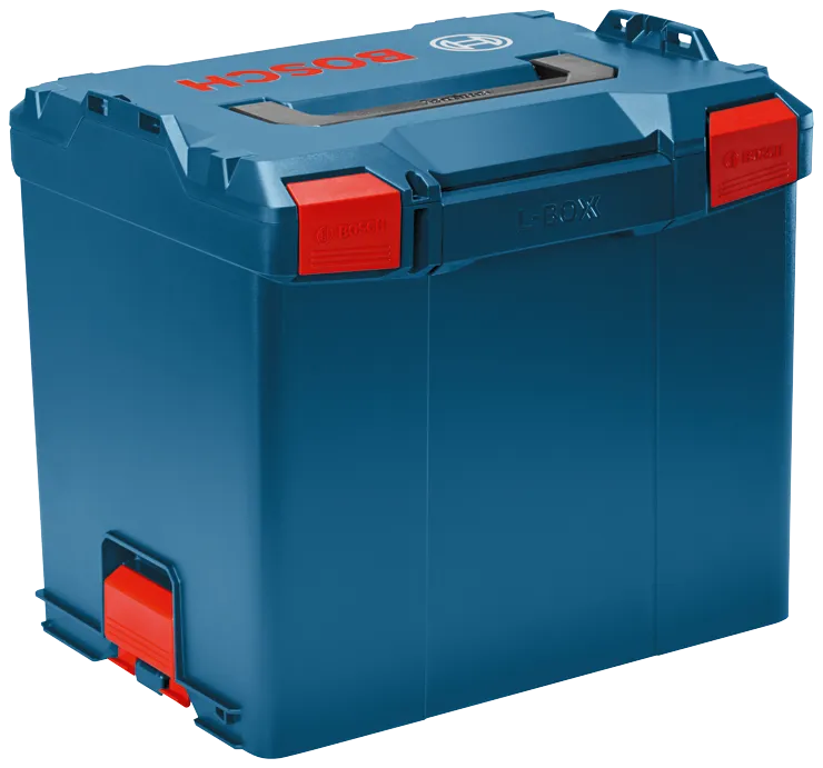 Bosch L-Box, red and blue.