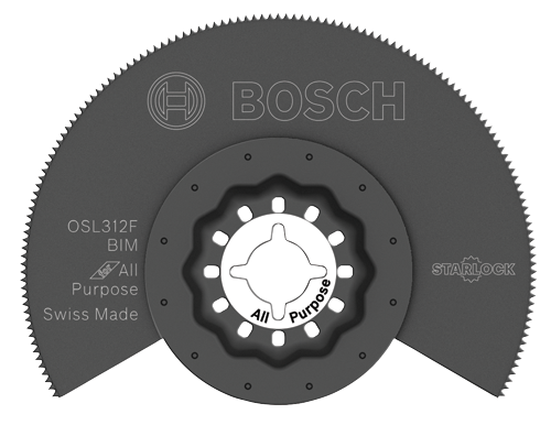 Bosch OSL312F BIM All Purpose Swiss Made oscillating saw blade.