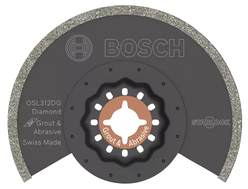Starlock® Oscillating Multi-Tool Diamond Grit Grout Blade - Bosch