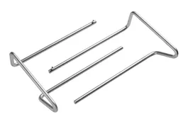 Metal wireframe with parallel rods.