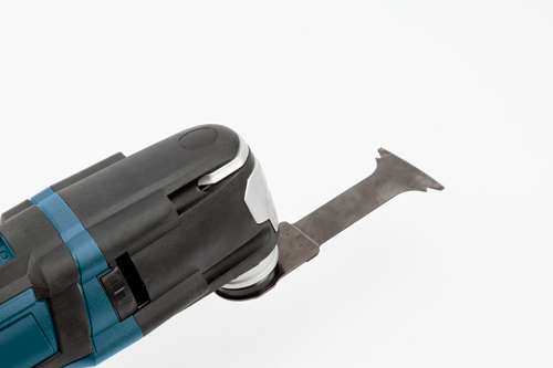 Bosch oscillating multi-tool with blade.