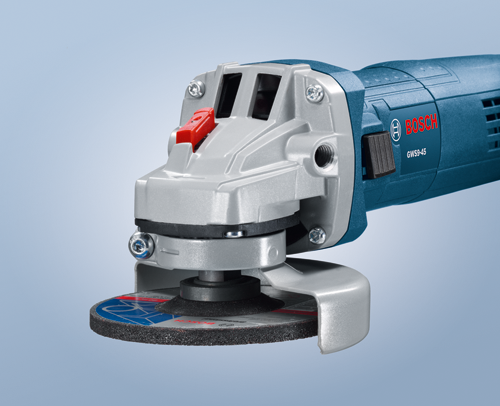 Bosch GWS9-45 angle grinder.