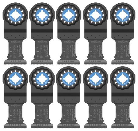 1-1/4 In. Starlock® Oscillating Multi Tool Carbide Plunge Cut Blade 10 Pk.