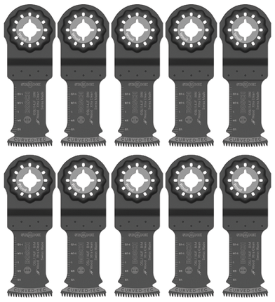 1-1/4 In. Starlock® Oscillating Multi Tool Bi-Metal Xtra-Clean Plunge Cut Blade 10 Pk.