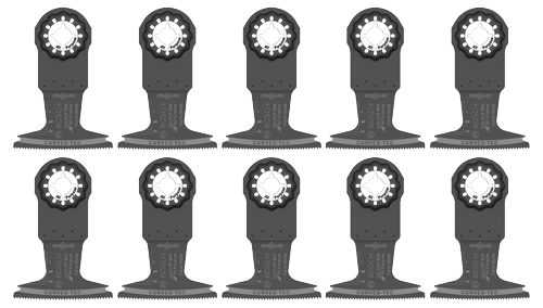 2-1/2 In. Starlock® Oscillating Multi Tool Bi-Metal Plunge Cut Blade 10 Pk.