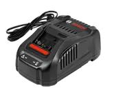 Bosch charger with visible "BOSCH" text.