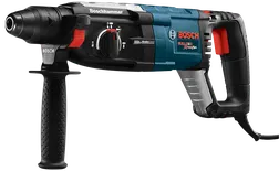 Boschhammer BULLDOG XtremeMax rotary hammer with Vibration Control.
