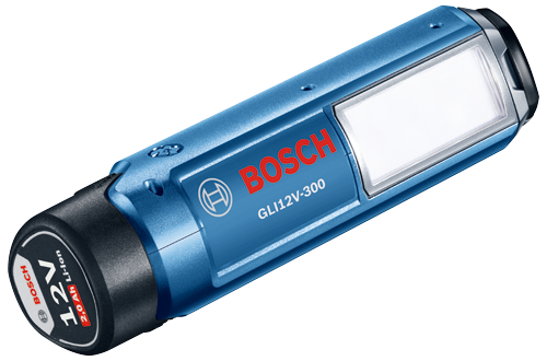 BOSCH GLI12V-300 12V 2,0 Ah Li-Ion LED flashlight.
