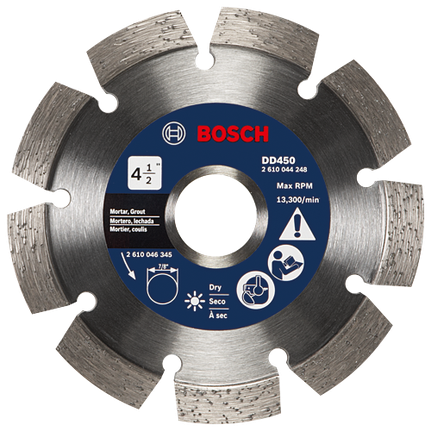 4.5 In. Premium Segmented Tuckpointing Blade