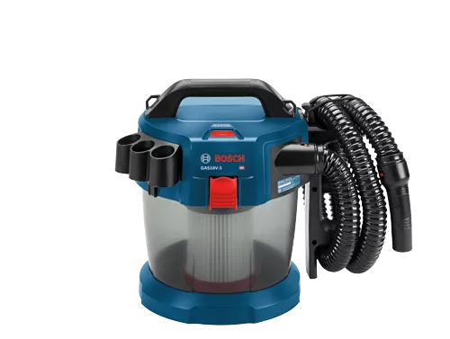 18V 2.6-Gallon Wet/Dry Vacuum Cleaner with HEPA Filter GAS18V-3 Profile-Hose 18V 2.6-Gallon Wet/Dry Vacuum Cleaner with HEPA Filter GAS18V-3 Profile-Hose
