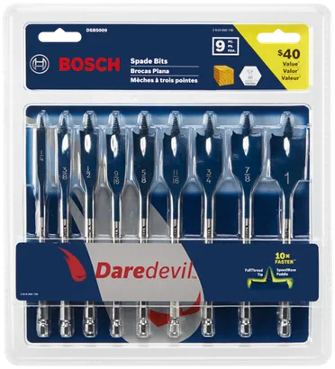 送料無料Bosh 10 Pack of 9/16 in. x 6 in. Daredevil Spade Bits (Bulk) # DSB1006B-10PK並行輸入 Spade Bit For Bosch 10 Pack Of 9&frasl;16 In. X 6 In. Daredevil s 9&frasl;16