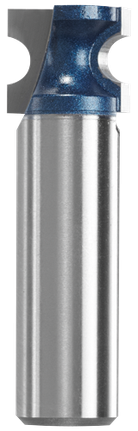 19/32 In. x 1/2 In. Carbide-Tipped Bullnose Router Bit