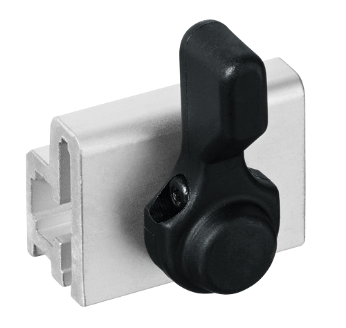 Bosch metal component with black lever.