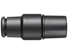 Bosch cylindrical object with a cylindrical shape and a narrower end on each side.