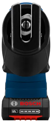 BOSCH power tool, featuring "BOSCH" wordmark and battery level indicator.