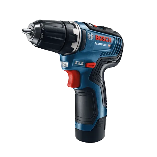 Bosch GSR12V-300 HD drill, with 10mm (3/8") capacity.