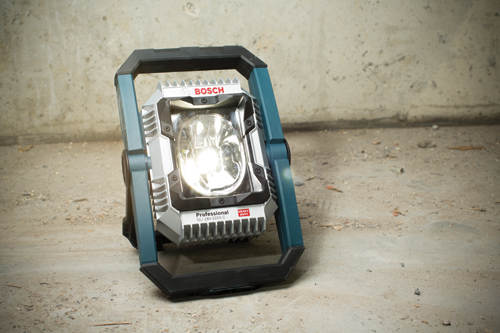 Professional GLI 18V-2200 C heavy duty work light by BOSCH.