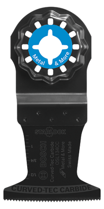 Starlock® Oscillating Multi-Tool Curved-Tec Carbide Extreme Plunge