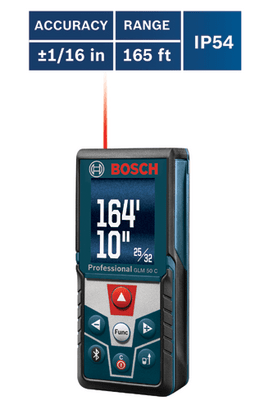 165 Ft. Laser Measure_GLM 50 C_Hero with Range and Accuracy 165 Ft. Laser Measure_GLM 50 C_Hero with Range and Accuracy