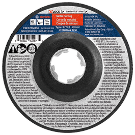 Type 27A  (ISO 42) X-LOCK Small Angle Grinder Wheels