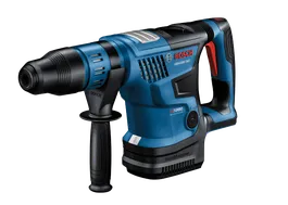 Bosch GBH18V-36C cordless rotary hammer, with "TURBO BRUSHLESS" text and "Boschhammer" text.