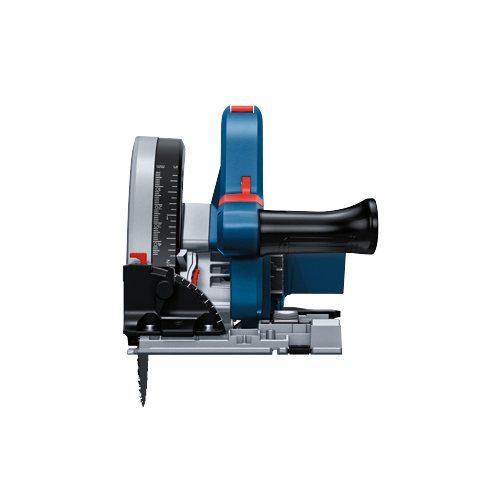 Bosch circular saw with measurement in mm