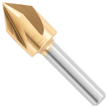 1/2 In. Titanium Nitride Coated Countersink