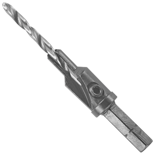 Metal drill bit.
