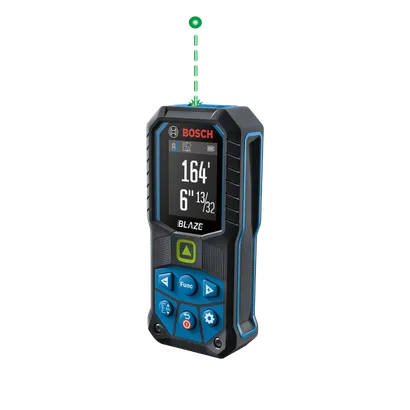 Bosch BLAZE 164' 6" 13/32" laser distance measure.