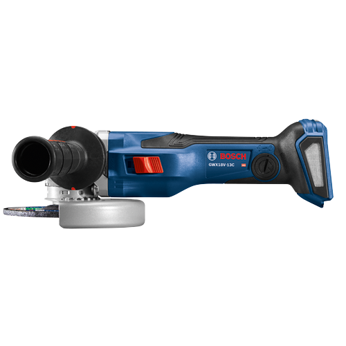 Bosch GWX18V-13C angle grinder.