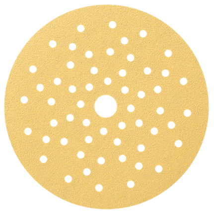 5 pc. 80 Grit 6 In. Multi-Hole Hook-And-Loop Sanding Discs