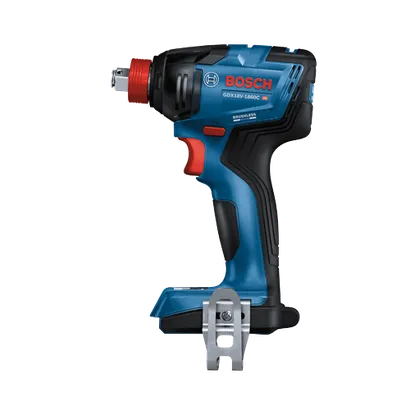 Bosch GDX18V-1860C HD, brushless motor, red trigger.