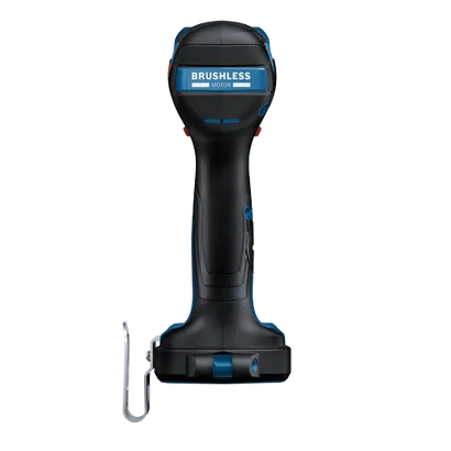 Brushless motor tool, with "BRUSHLESS MOTOR" text.