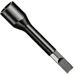 Bosch nut driver, with a flat head on one side and a socket on the other.