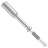 Metal hammer drill bit.