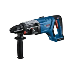 Bosch GBH18V-28DC cordless Boschhammer, with "Boschhammer" and "BULLDOG" visible text.