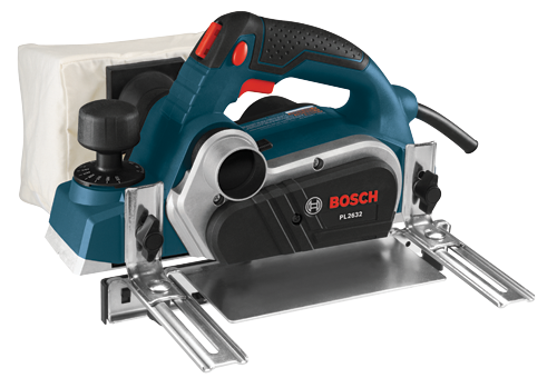 Bosch PL2632 planer with dust bag.