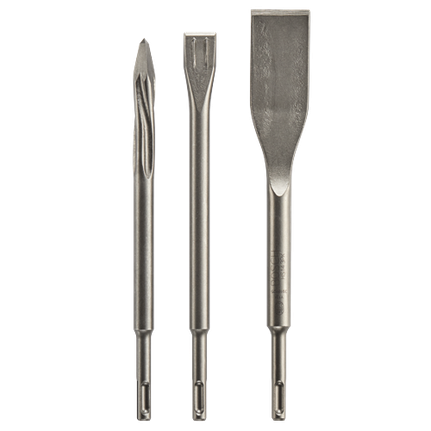 3 pc. SDS-plus® Bulldog™ Self-Sharpening Chisel Set