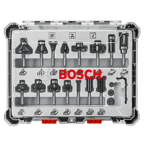 MultiPurpose Router Bit Sets Bosch Professional