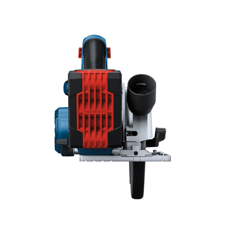 Bosch circular saw, with visible "COOLING FINS" text.