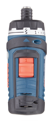 Bosch PS21 3601J92912 electric screwdriver, with settings labeled "1, 1, 5".