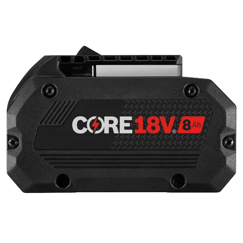 CORE 18V 8Ah battery.