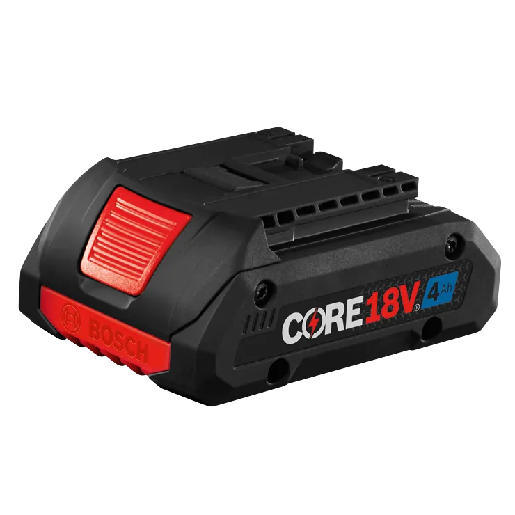 Bosch CORE18V 4Ah battery.