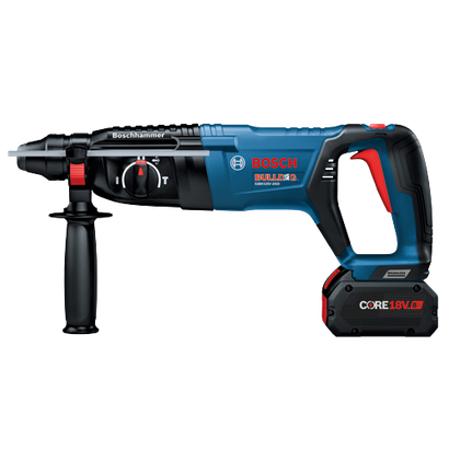 Bosch BULLDOG GBH18V-26D, Boschhammer, CORE 18V 8 Ah, brushless rotary hammer drill.